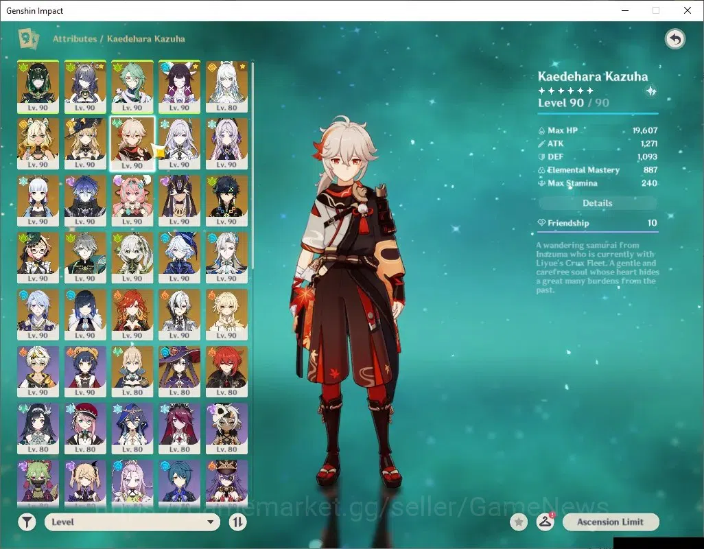 Genshin Impact Accounts ASIA|AR 60|Prem team[Nefer,Mavu,Varesa,Arlec,Alhai image 10