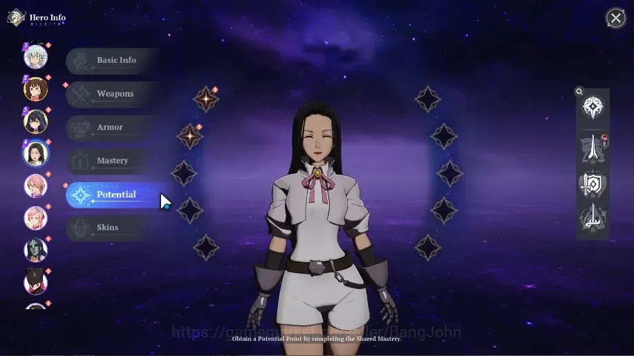 The Seven Deadly Sins: Origin Accounts EUROPE | Lv2 WL1 | 1 SSR Selector Ticket | GUILA P image 3