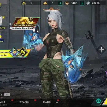 Blood Strike Accounts Collab Skin ASIA|ULTRA Melee KATAR+[Ethan,Spike,AUG,etc]|Collab OPM [Ethan]+7DS