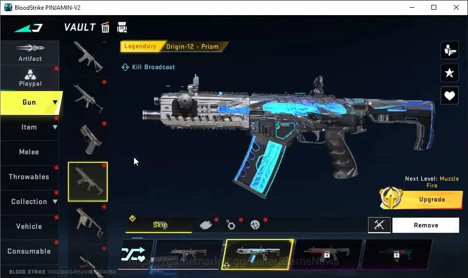 Blood Strike Accounts EU MENA|Melee ULTRA Butterfly Knife|BLEACH Byakuya image 10