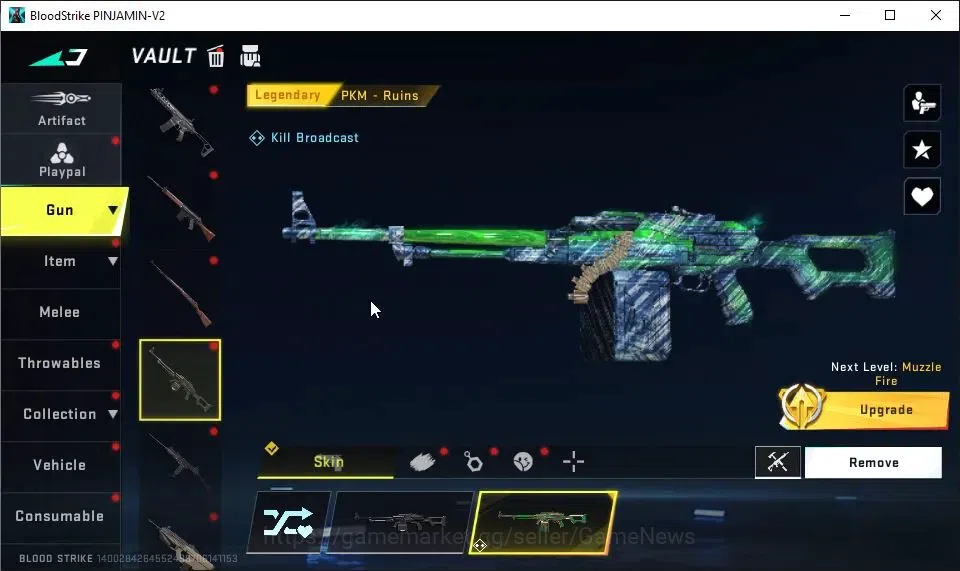Blood Strike Accounts EU MENA|Melee ULTRA Butterfly Knife|BLEACH Byakuya image 6