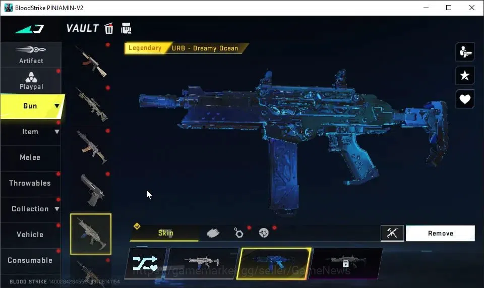 Blood Strike Accounts EU MENA|Melee ULTRA Butterfly Knife|BLEACH Byakuya image 7
