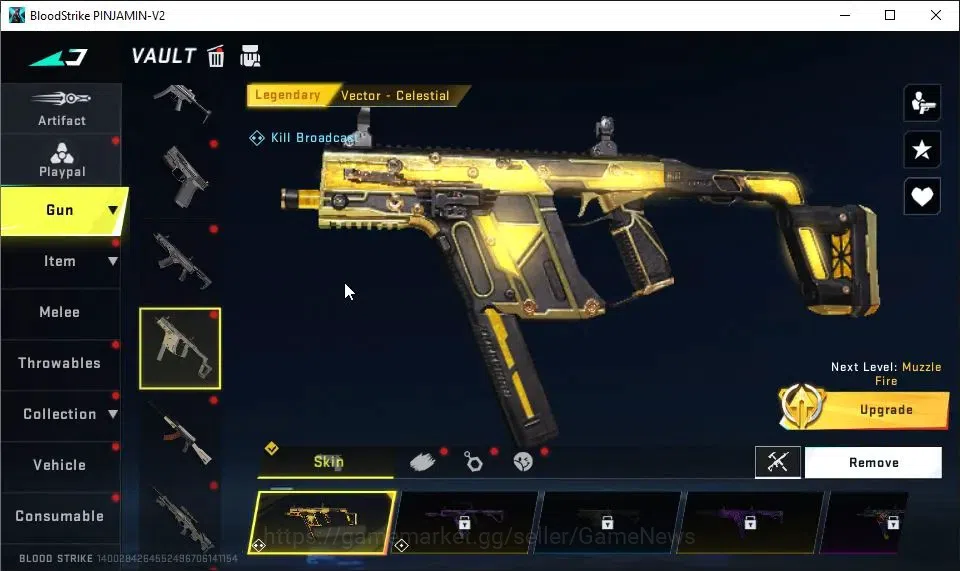 Blood Strike Accounts EU MENA|Melee ULTRA Butterfly Knife|BLEACH Byakuya image 9