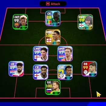eFootball Accounts High-End Android|Power 3061|Big Time Jude Bellingham 11 Jul'26|Epic David Seaman,George Best|Showtime