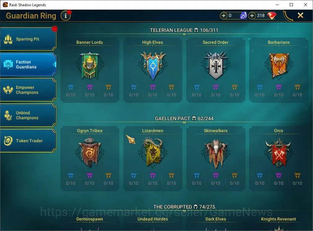 Raid: Shadow Legends Accounts Mid-Game Lv 37|977K 12