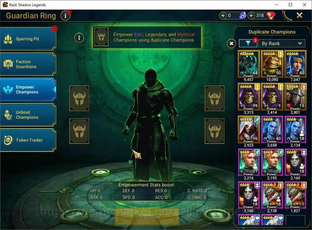 Raid: Shadow Legends Accounts Mid-Game Lv 37|977K 13