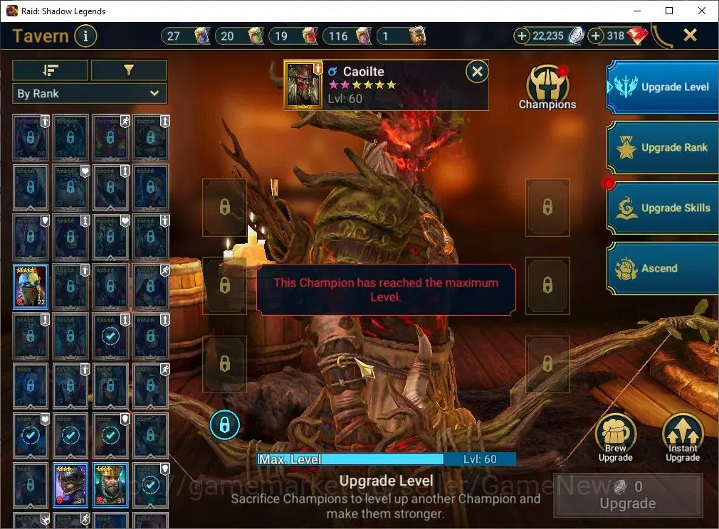 Raid: Shadow Legends Accounts Mid-Game Lv 37|977K 15