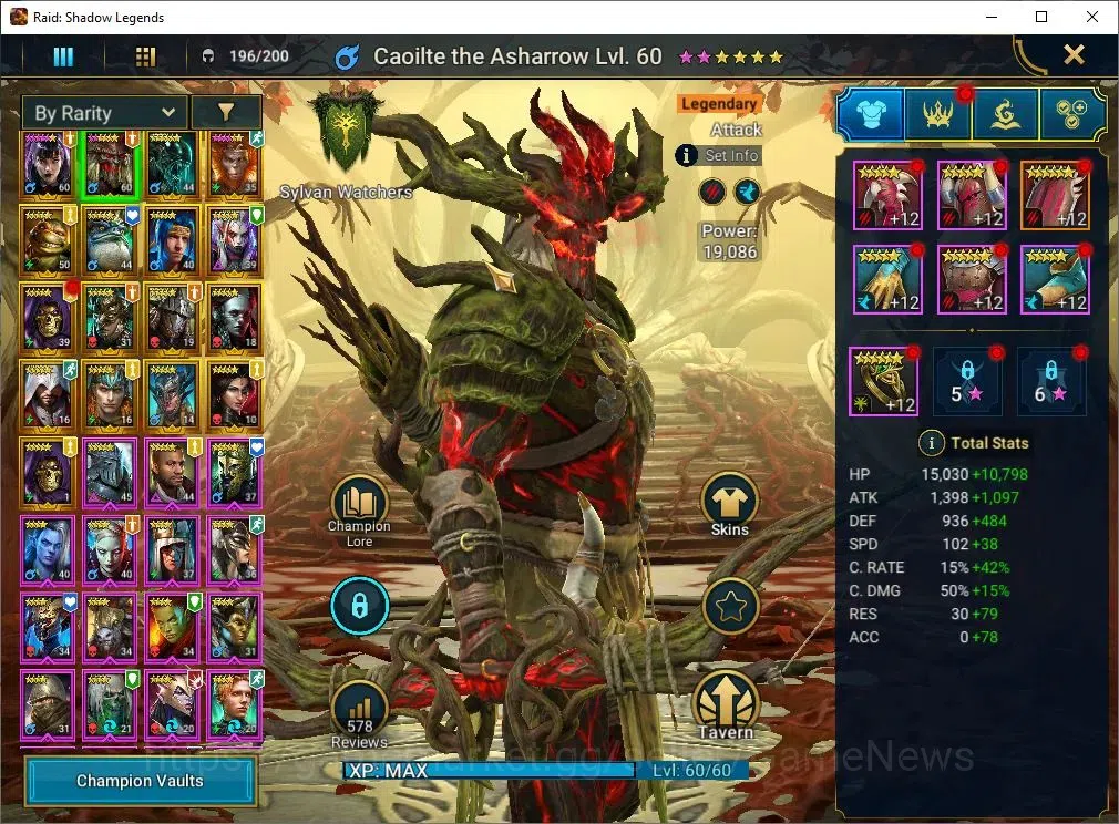 Raid: Shadow Legends Accounts Mid-Game Lv 37|977K 3