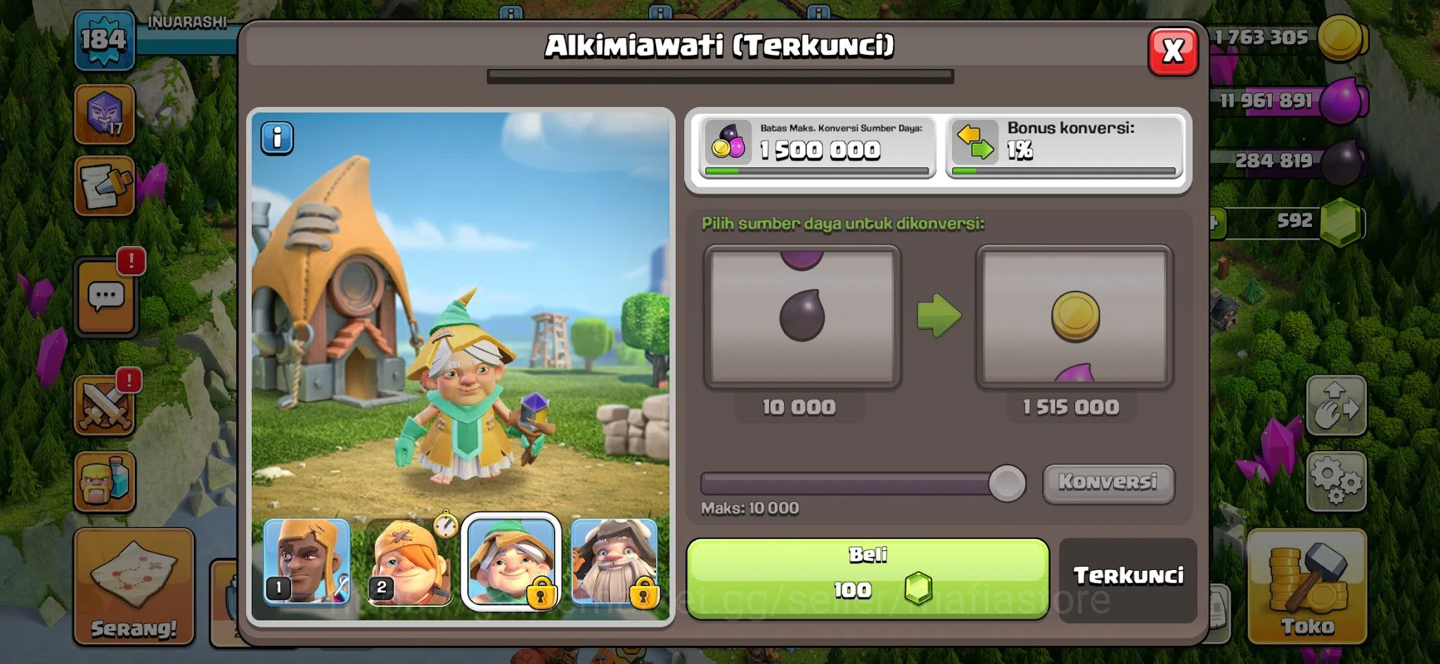 Clash of Clans Accounts TH13 Lvl 184 Account w/ BK 86, AQ 85, GW 65, RC 36 image 5