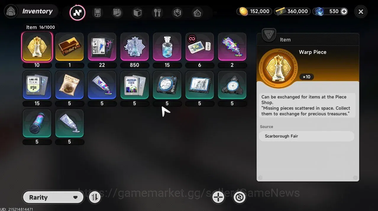 Neverness to Everness Accounts GLOBAL SEA|HL 3|3 SSR (Lacrimosa,Sakiri,Hathor)|Se image 11