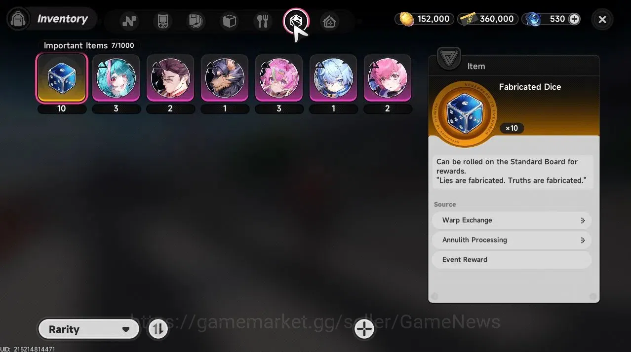 Neverness to Everness Accounts GLOBAL SEA|HL 3|3 SSR (Lacrimosa,Sakiri,Hathor)|Se image 13