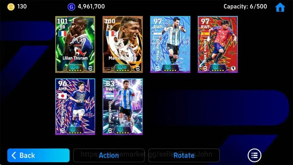eFootball Accounts Legends & Iconic Players Mobile|PW 3109|Marcel Desailly Bigtime, Lilian Thuram Epic|2026|Check SS EFB2193B 3