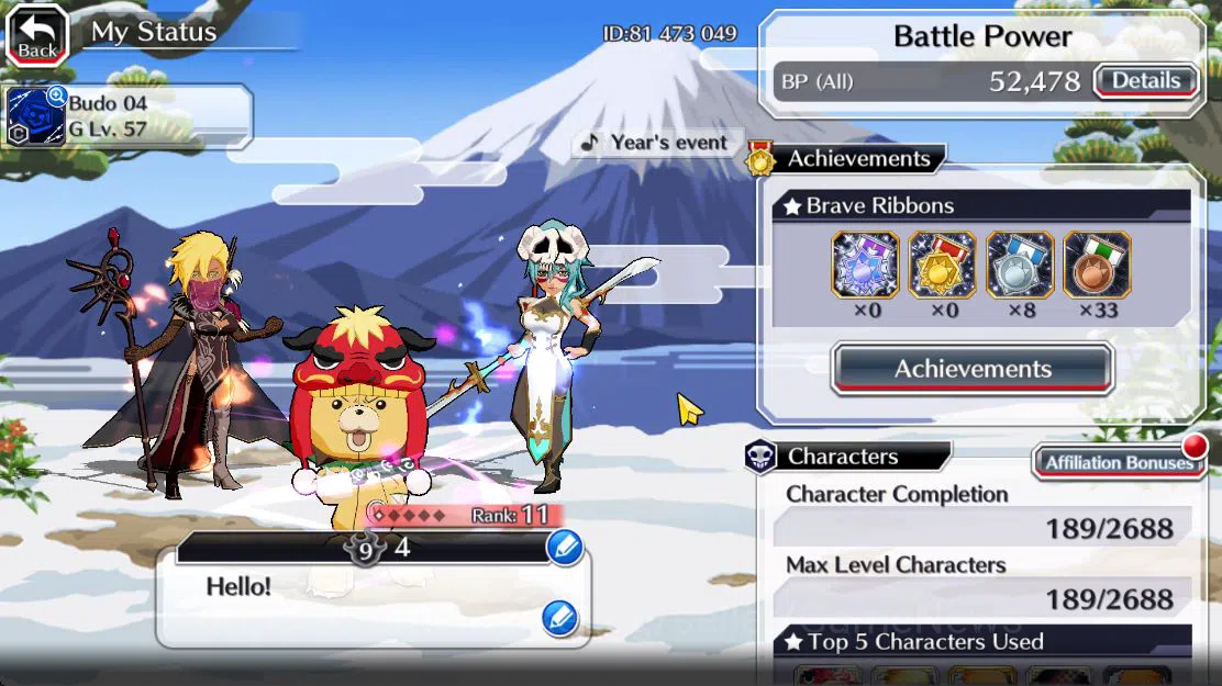 Bleach: Brave Souls Accounts [GLOBAL]6K Orbs+Fresh Story|Neliel Orient,Halibel  image 13