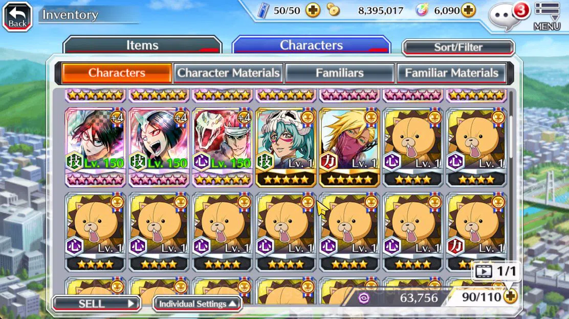 Bleach: Brave Souls Accounts [GLOBAL]6K Orbs+Fresh Story|Neliel Orient,Halibel  image 6
