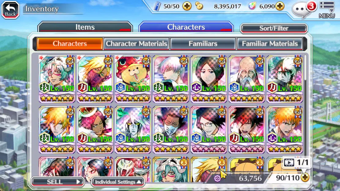 Bleach: Brave Souls Accounts [GLOBAL]6K Orbs+Fresh Story|Neliel Orient,Halibel  image 7