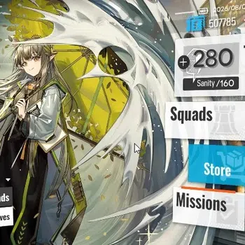 Arknights Accounts Starter Lvl 30|109 OP + 3 Outfits|Starter|2 Limited Operator|Muelsyse,Wang|2 Operator Permit|Terminal