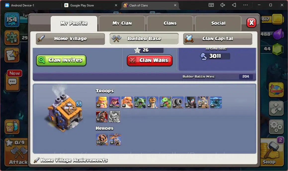 Clash of Clans Accounts Global | TH 15 – BH 9 | LVL 154 |AQ87,MP 55,GW 60, image 19