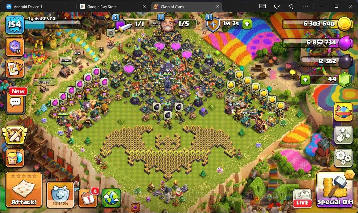 Clash of Clans Accounts Global | TH 15 – BH 9 | LVL 154 |AQ87,MP 55,GW 60, image 4