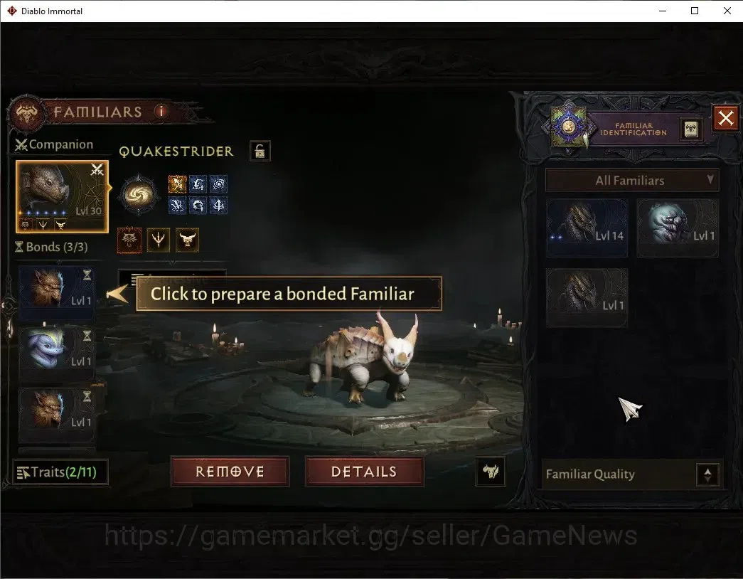 Diablo Immortal Accounts High-End SEA - Anu|CS ON|Lv60(872) Demon Hunter|44518 CR|Reso 390|Paragon Vanquisher|Inferno III|3 13