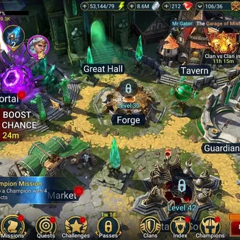 Raid: Shadow Legends Accounts Mid-Game Lv 22|689K Power|2 Mythical (Frolni,Krixia)|23 Legend