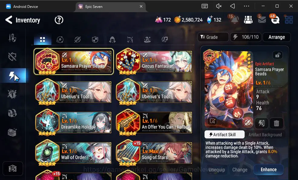 Epic Seven Accounts GLOBAL Unverif|New Era|7 ML(LOTScales,NM Luna,E Il image 15