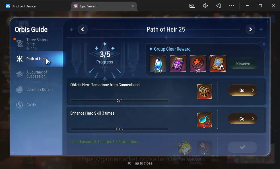 Epic Seven Accounts GLOBAL Unverif|New Era|7 ML(LOTScales,NM Luna,E Il image 4
