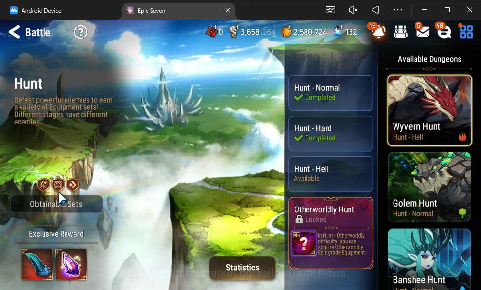 Epic Seven Accounts GLOBAL Unverif|New Era|7 ML(LOTScales,NM Luna,E Il image 7