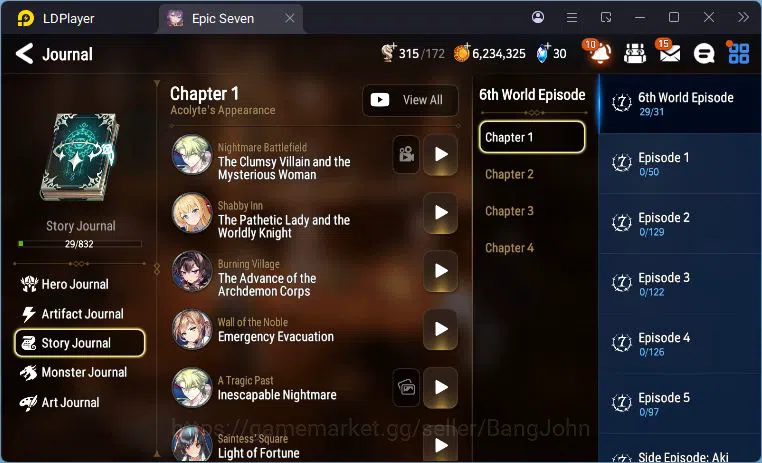 Epic Seven Accounts Global Unverif |  1 ML | Tieria | Judge Kise | Vic image 16