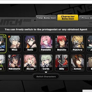 Zenless Zone Zero Accounts Starter ASIA|Lvl 35|3LimitAgent(ZhuYuan,Remielle,JaneDoe Lvl1)+charStd(Neko,Nicole,Pulchra,ETC