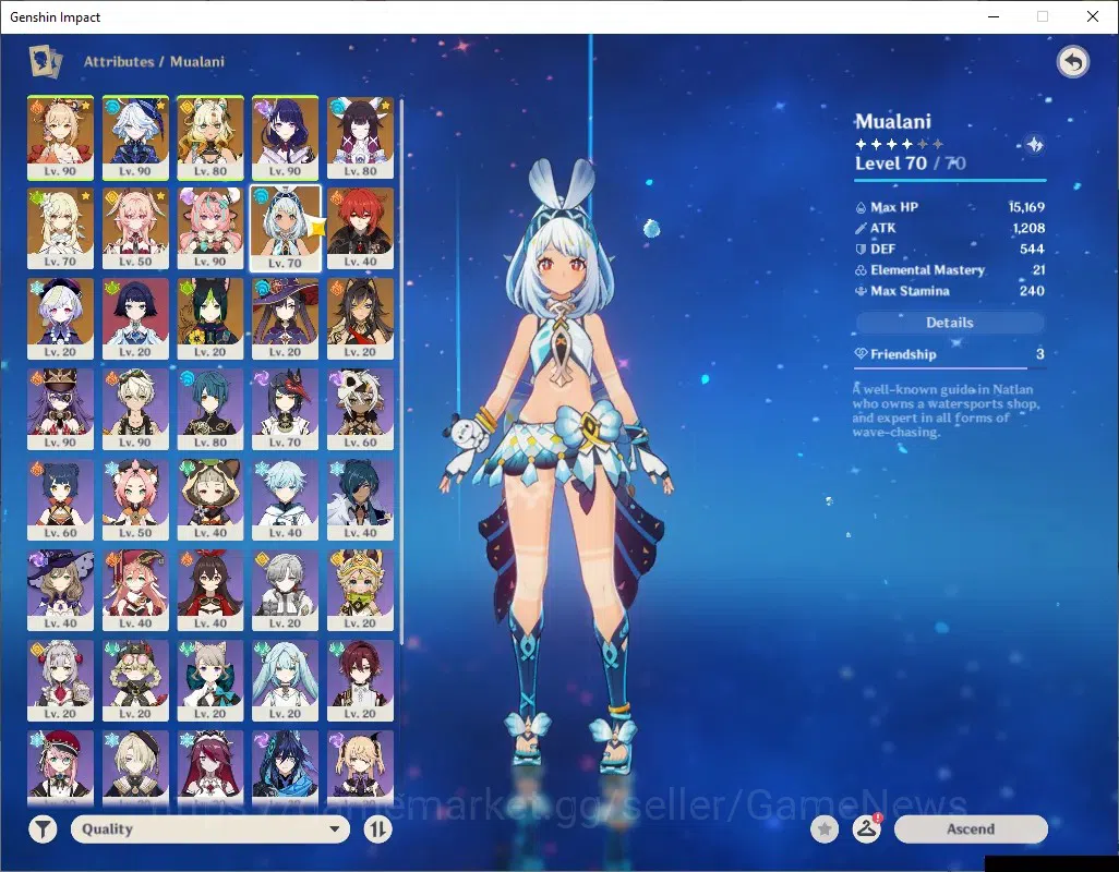 Genshin Impact Accounts ASIA|AR 56|8 Limited + 5(*5Weap)|Yoimiya+Sign,Linn image 10