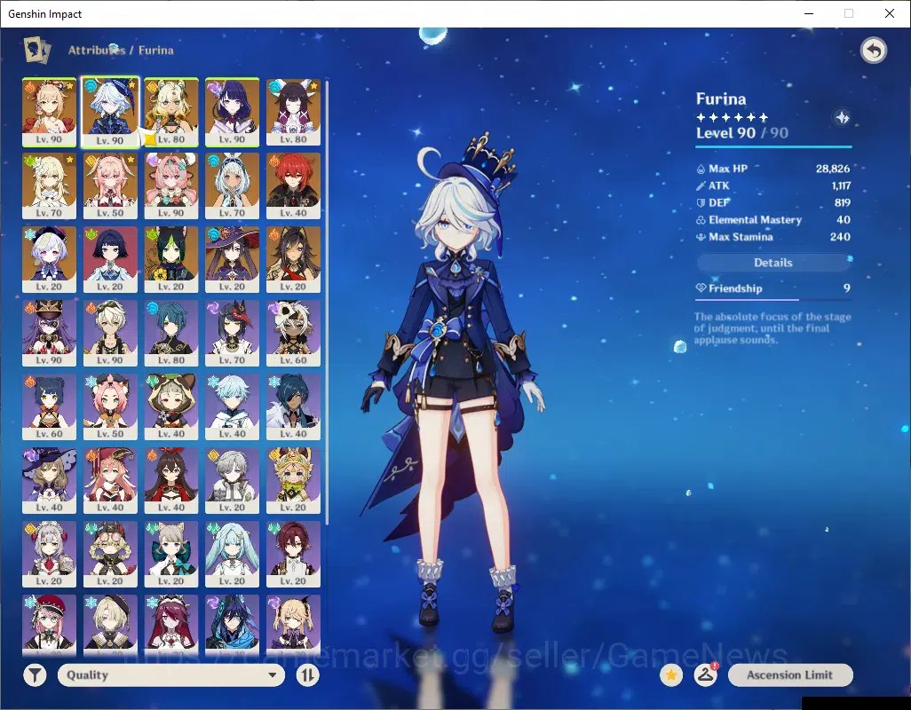 Genshin Impact Accounts ASIA|AR 56|8 Limited + 5(*5Weap)|Yoimiya+Sign,Linn image 4