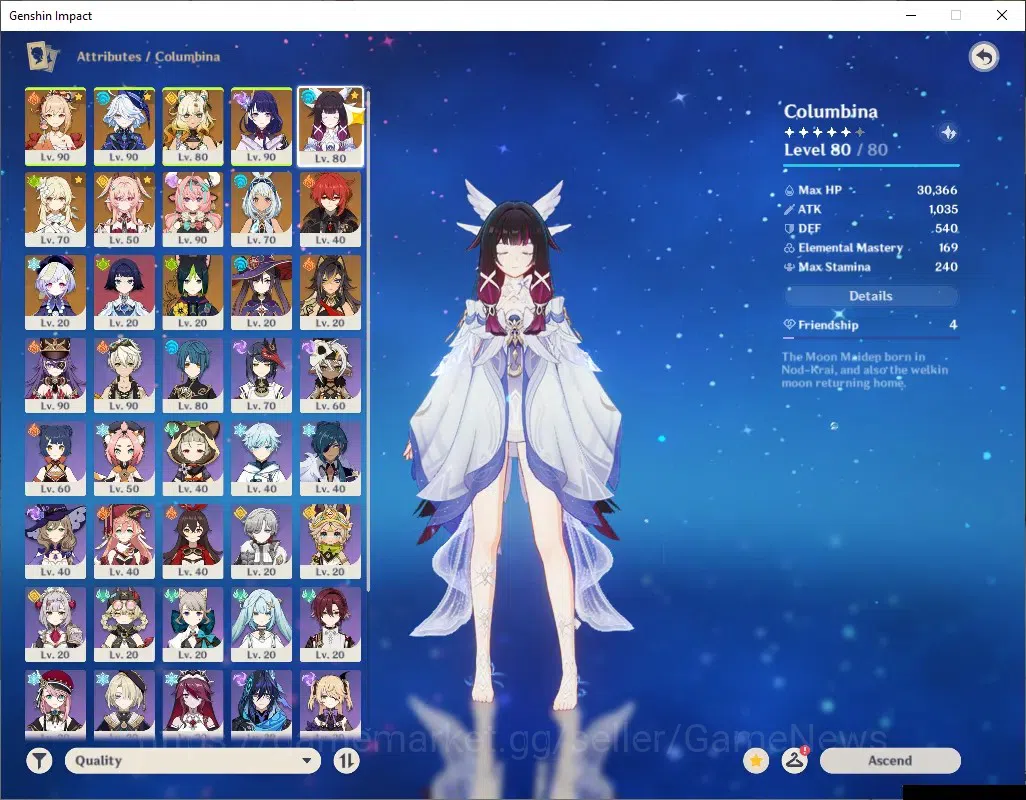 Genshin Impact Accounts ASIA|AR 56|8 Limited + 5(*5Weap)|Yoimiya+Sign,Linn image 7