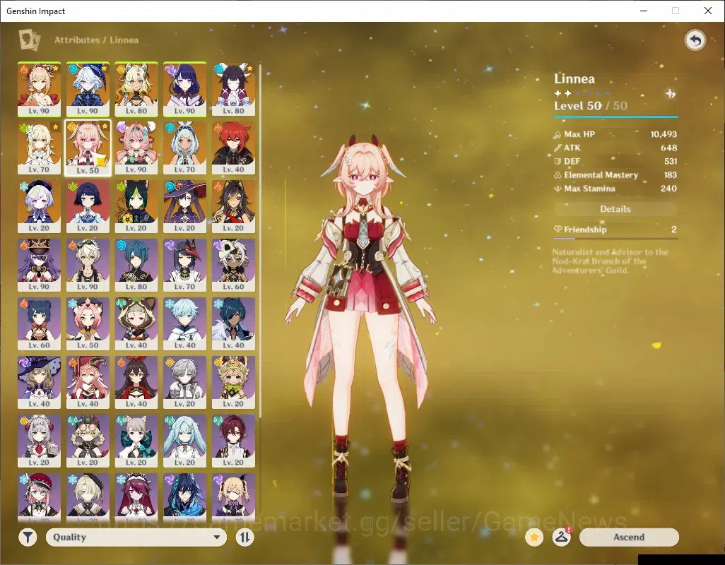 Genshin Impact Accounts ASIA|AR 56|8 Limited + 5(*5Weap)|Yoimiya+Sign,Linn image 8