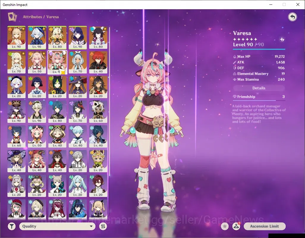 Genshin Impact Accounts ASIA|AR 56|8 Limited + 5(*5Weap)|Yoimiya+Sign,Linn image 9