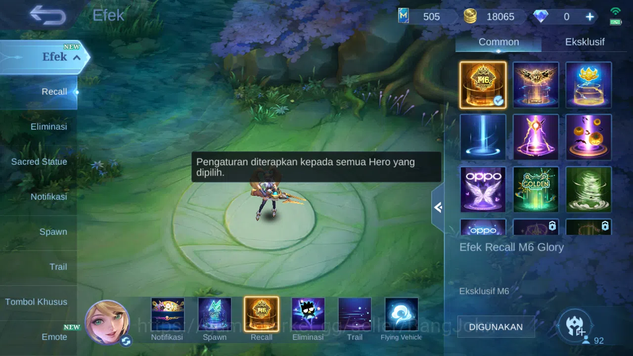 Mobile Legends: Bang Bang Accounts Others Hero 92 Skin 122 | CC Natalia | Lightborn Harith, Tigreal | Dtamer Ling 11