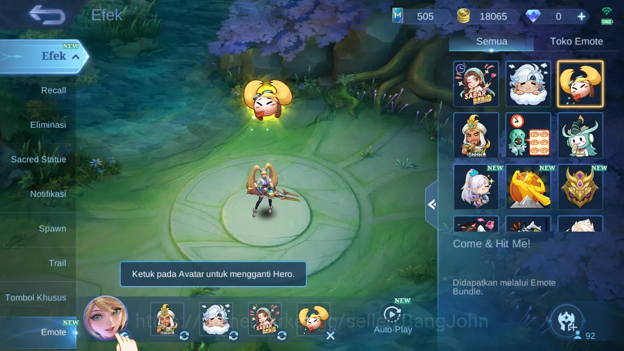 Mobile Legends: Bang Bang Accounts Others Hero 92 Skin 122 | CC Natalia | Lightborn Harith, Tigreal | Dtamer Ling 12