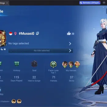 Honor of Kings Accounts Rare Skin Global | 71H 37S |KIC Luna|Legend Yao|JJK Garo|AOT Heino|6 Epic|2 Event Exclusive|More