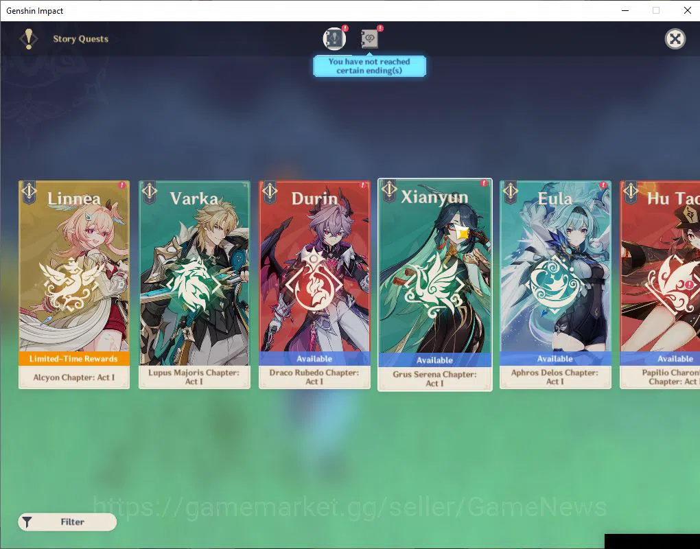 Genshin Impact Accounts ASIA|AR 55|5 Limited+3(*5Weapon)|Neuvillate+Sign,M image 11