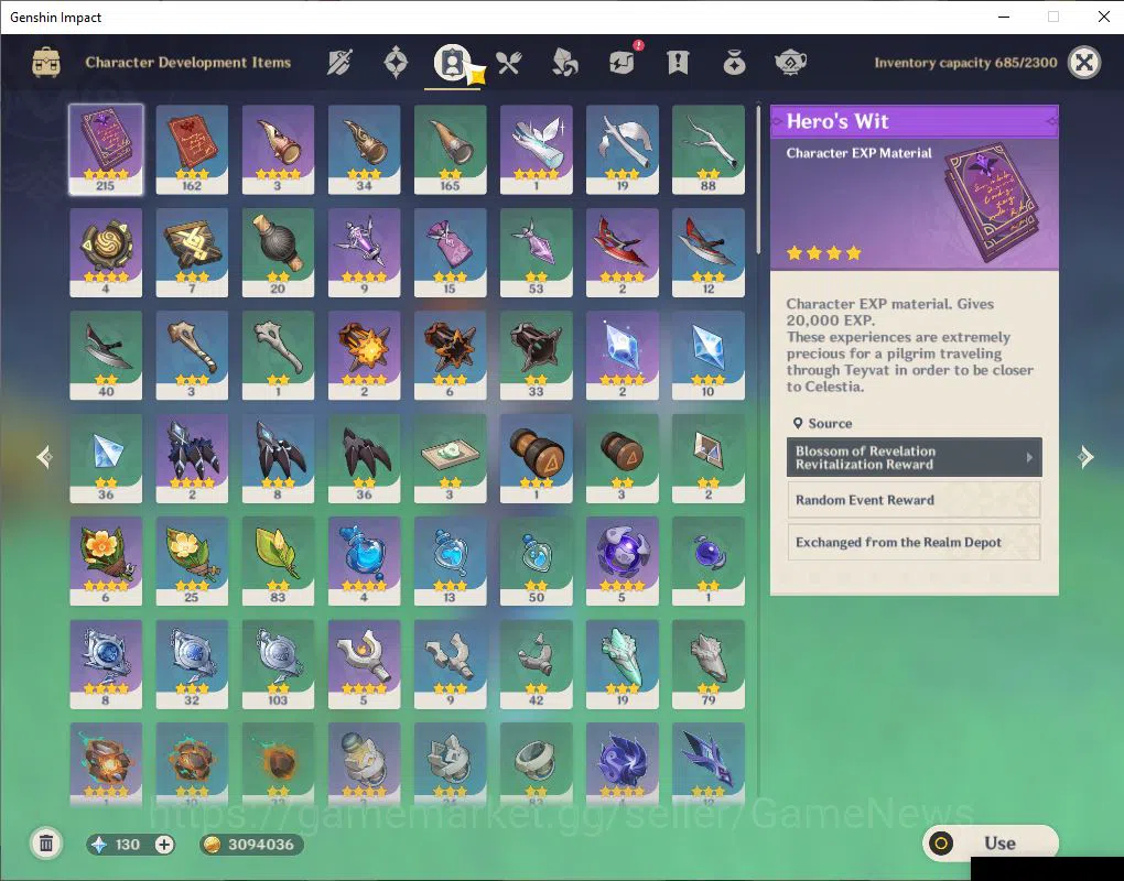 Genshin Impact Accounts ASIA|AR 55|5 Limited+3(*5Weapon)|Neuvillate+Sign,M image 6