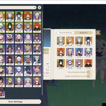 Genshin Impact End Game ASIA|AR 55|5 Limited+3(*5Weapon)|Neuvillate+Sign,M image 1