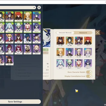 Genshin Impact Accounts Mid Game Asia|AR 32|2 Limited (Hu Tao, Xiao) + 2 Standard Jean,Diluc|Rate On|Reuni On|Usn Unset|Male
