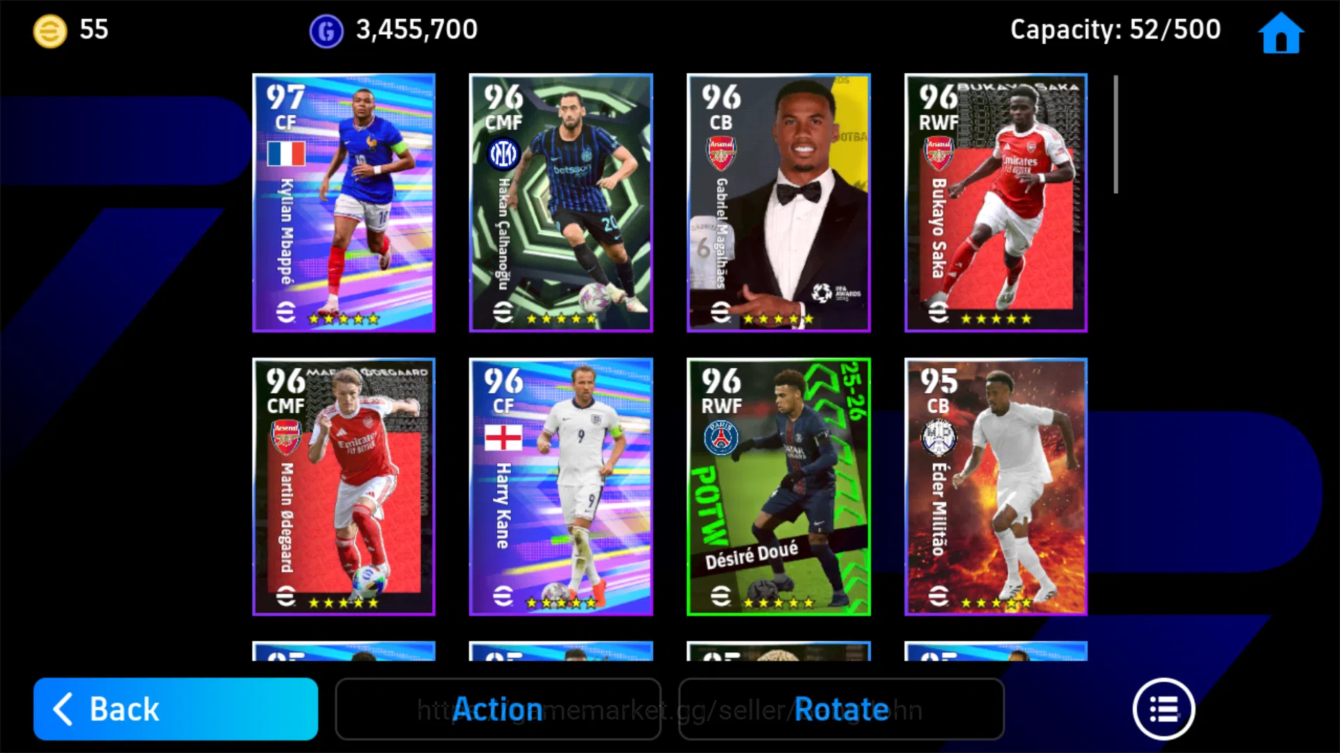 eFootball Accounts Power 3176 | Marcus Thuram Show Time | Giorgio Chi image 2