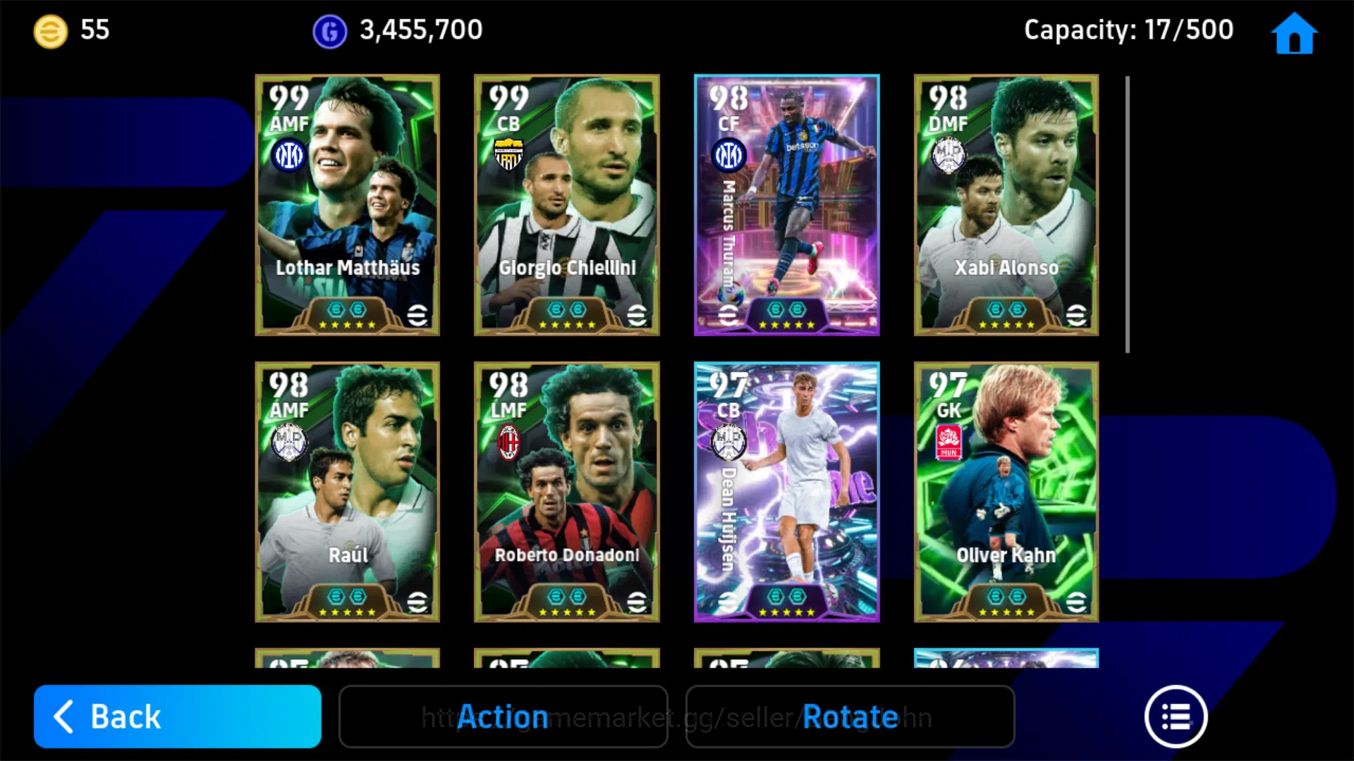 eFootball Accounts Power 3176 | Marcus Thuram Show Time | Giorgio Chi image 4
