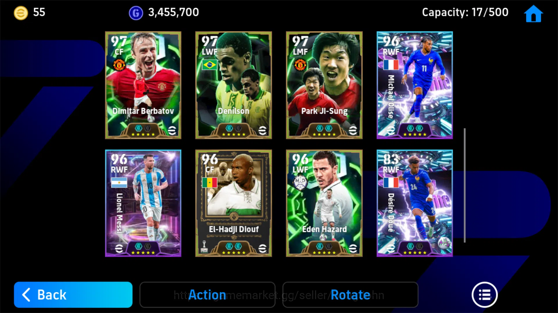 eFootball Accounts Power 3176 | Marcus Thuram Show Time | Giorgio Chi image 5