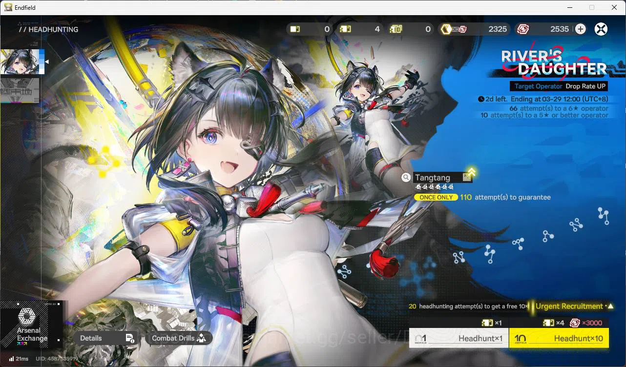 Arknights: Endfield Accounts ASIA | lv49 | levatain, gilberta, Ardelia, lifeng, image 3