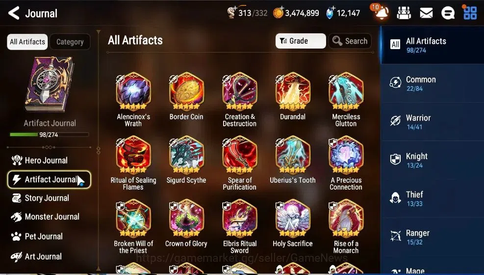 Epic Seven Accounts GLOBAL UnVerif|18 ML(LOT Scale,BoRunka,SNYulha,Sal image 11