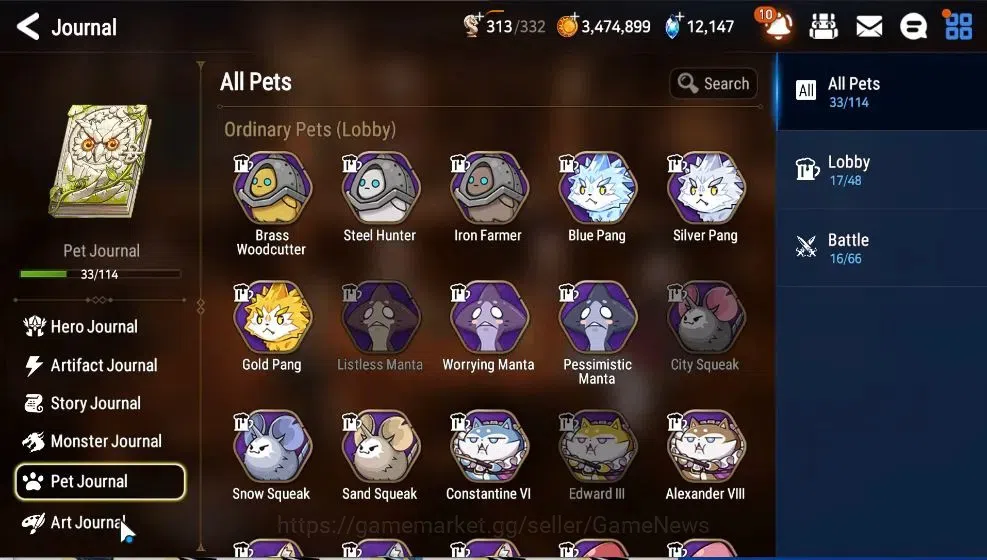 Epic Seven Accounts GLOBAL UnVerif|18 ML(LOT Scale,BoRunka,SNYulha,Sal image 14