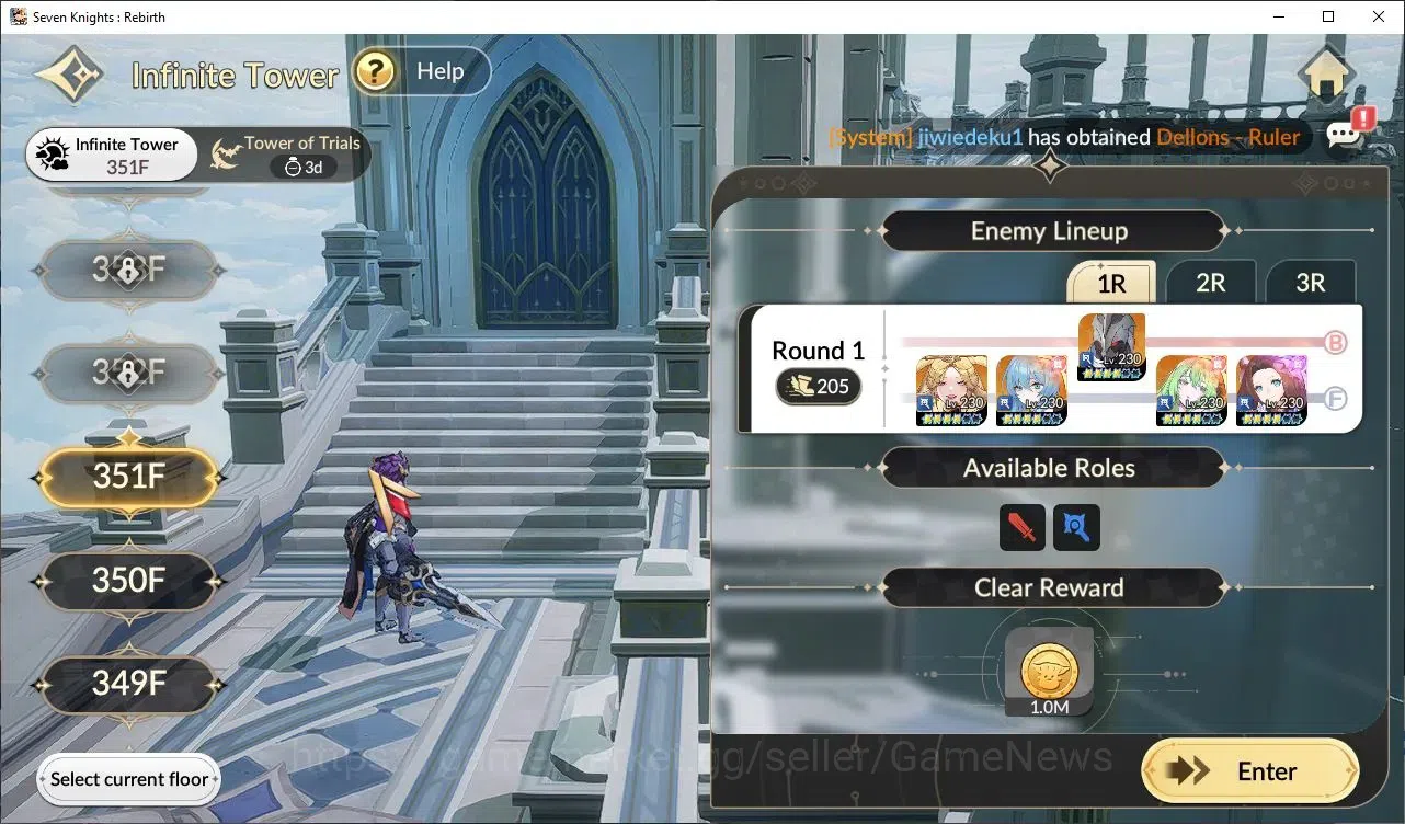 Seven Knights Re:Birth Accounts GLOBAL SEA|5 Ex-7K(Fai,RosieTC1,Gelidus,MeliaTC1,J image 14