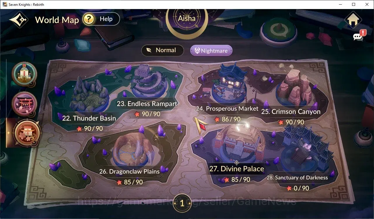 Seven Knights Re:Birth Accounts GLOBAL SEA|5 Ex-7K(Fai,RosieTC1,Gelidus,MeliaTC1,J image 16