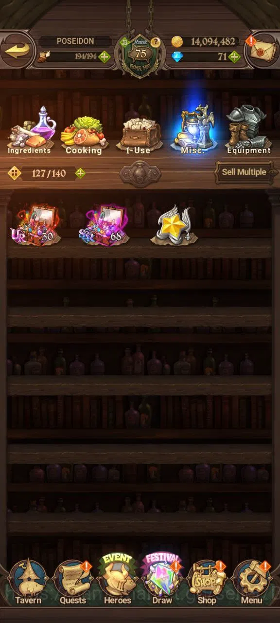 The Seven Deadly Sins: Grand Cross Accounts Others ASIA | 3.5M | 1 LR |Salos, ODK, Merlin Esca, Full collab FF| cek SS 3